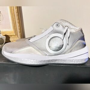 2010 Men's Nike Air Jordan 2010 25th Anniversary Silver Size 11.5 New Rare OG